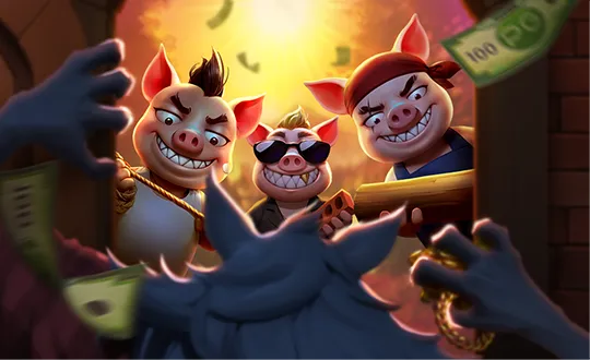 三只疯狂小猪 Three Crazy Piggies 缩略图